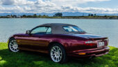 Jaguar XK8 convertible for hire Nelson with closed roof