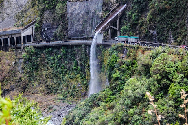 Arthurs Pass Waterfall
