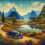 Ai generated vintage car