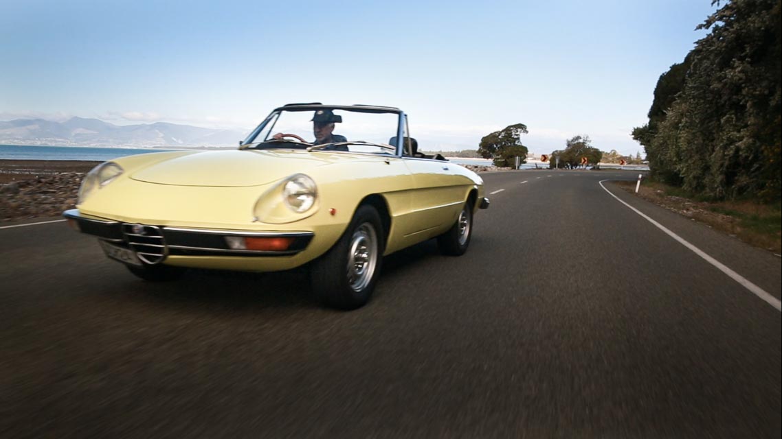 1975 Alfa Spider for hire Nelson